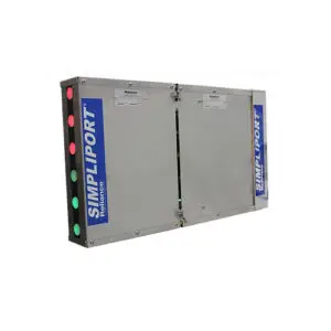 RELIANCE® Simpliport® 180 Bi-Color Ported Water Gage Glasses & LED Illumination