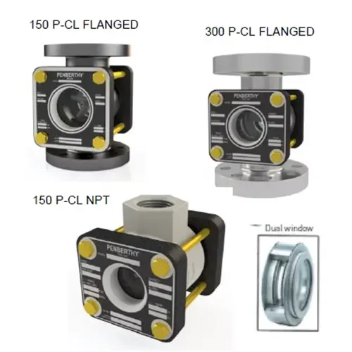 PENBERTHY Dual Window Sight Flow Indicators